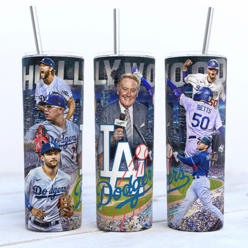 Dodger Vin Scully tumbler